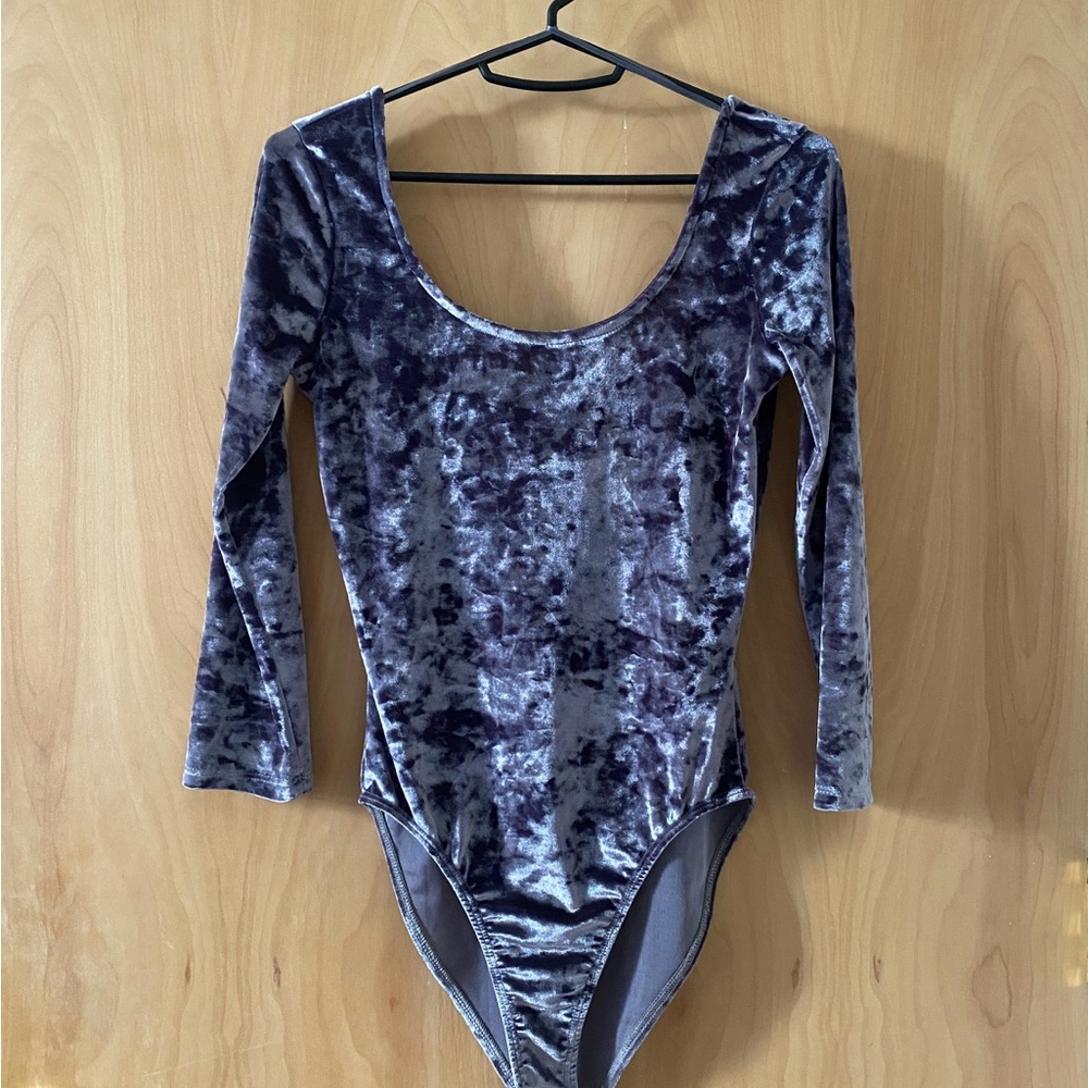 Miss Selfridge Velour Bodysuit